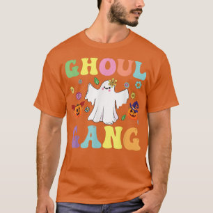 Ghoul Gang Groovy Hey Boo Pumpkin Boo Crew Hallowe T-Shirt