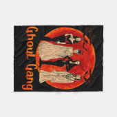 Ghoul Gang Horror Goth Queens Halloween Bride Fun Fleecedecke (Vorderseite (Horizontal))