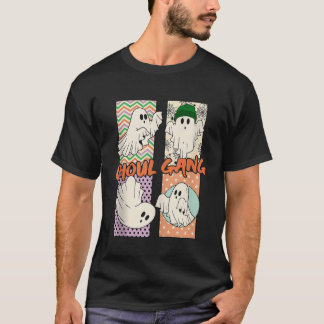 Ghoul Gang Trendy Ghost Tarot Card Spooky Saison H T-Shirt