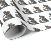 Ghoul Geschenkpapier (Rolleneckpunkt)