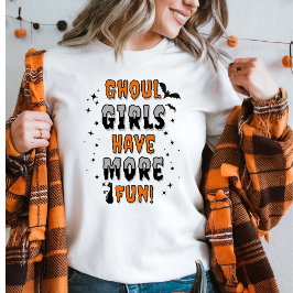 Ghoul Girls haben mehr Spaß an modernen Halloween Sweatshirt