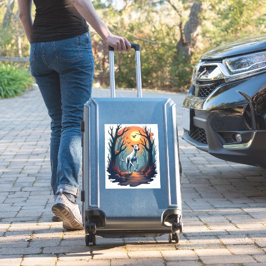 Ghoul Greyhound Dash Aufkleber (Koffer Insitu)