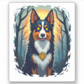 Ghoul Greyhound Dash Aufkleber (Vorderseite)