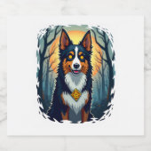 Ghoul Greyhound Dash Schaumweinetikett (Einzelnes Label)