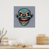 Ghoul - Halloween Print Poster (Küche)