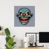 Ghoul - Halloween Print Poster (Heimbüro)