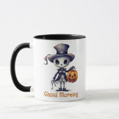 Ghoul Morning Ghoul Skeleton Halloween Tasse (Links)