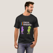 Ghoul orientiertes Beängstigendes Niedliches Hallo T-Shirt (Vorne ganz)