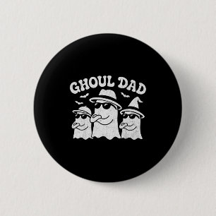 Ghoul-Vater Vintage Daddy Geist Lustiges Halloween Button