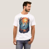 Ghoul-Windhund-Dash T-Shirt (Vorne ganz)
