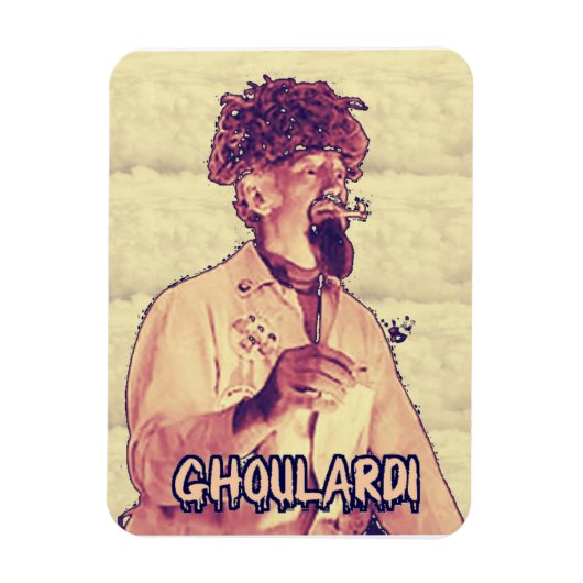 Ghoulardi 3" x 4" Foto Magnet (Surreal Serie 5) (Vertikal)
