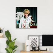 Ghoulardi (auf dem Set-1) Matte Poster (Heimbüro)