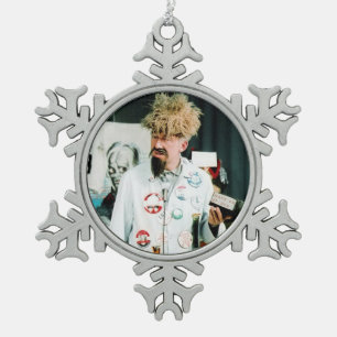 Ghoulardi (auf dem Set-2) Schneeflocken Zinn-Ornament