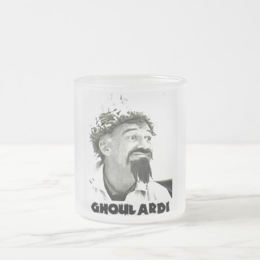 Ghoulardi (cool es 1) mattierte 10 Unze. GlasTasse Mattglastasse (Mittel)