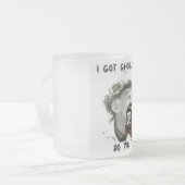 Ghoulardi (cool es 5) mattierte 10 Unze. GlasTasse Mattglastasse (Vorderseite Links)