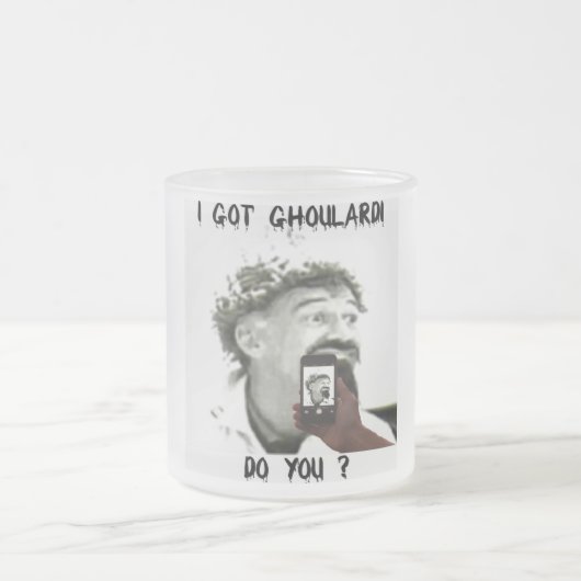 Ghoulardi (cool es 5) mattierte 10 Unze. GlasTasse Mattglastasse (Mittel)
