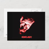 Ghoulardi (rot) Postkarte (Vorne/Hinten)