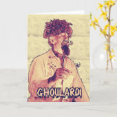 Ghoulardi (Surreal 4) Grußkarte mit Umschlag Karte (Gelbe Blume)