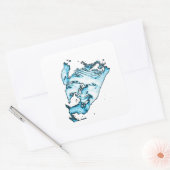 Ghoulardi (Transparent-3) Anpassbare Sticker (Umschlag)