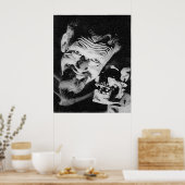 Ghoulardi (W/Skull-2) Matte Poster (Küche)