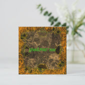 Ghoulfest 2010 Halloween-Party Einladung (Stehend Vorderseite)