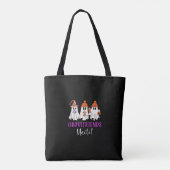 Ghoulfriends Halloween Tote Bag | Niedlich Spooky Tasche (Rückseite)