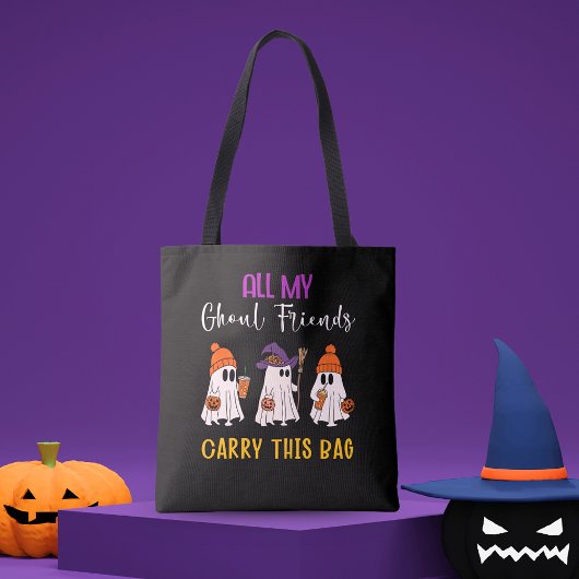 Ghoulfriends Halloween Tote Bag | Niedlich Spooky Tasche