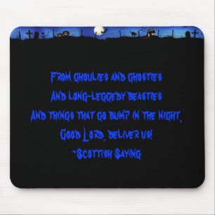 Ghoulies & Ghosties Mousepad