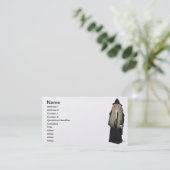 Ghouling Business Card Visitenkarte (Stehend Vorderseite)