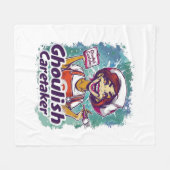 Ghoulish Caretaker Nurse Fleecedecke (Vorderseite (Horizontal))