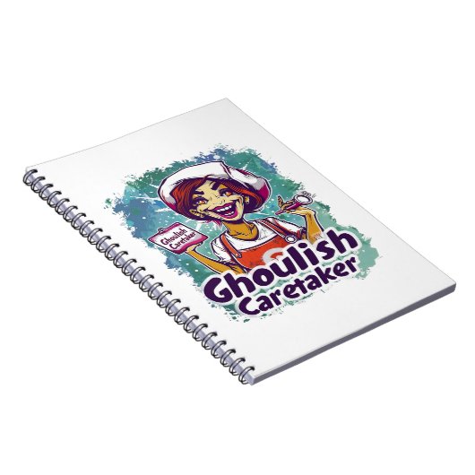 Ghoulish Caretaker Nurse Notizblock (Rechte Seite)