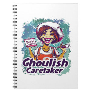 Ghoulish Caretaker Nurse Notizblock