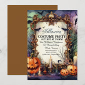 Ghoulish Gala: Personalisierte Einladung zu Hallow (Vorne/Hinten)