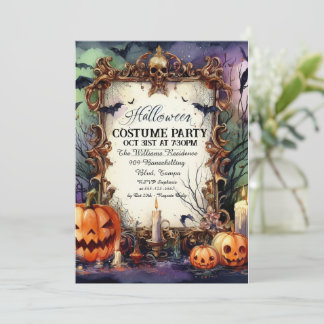 Ghoulish Gala: Personalisierte Einladung zu Hallow