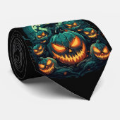 Ghoulish Glare Krawatte (Gerollt)