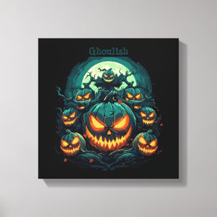 Ghoulish Glare Leinwanddruck