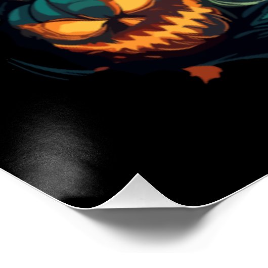 Ghoulish Glare Poster (Ecke)