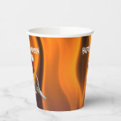 Ghoulish Halloween Cocktail Party Pappbecher (Links)