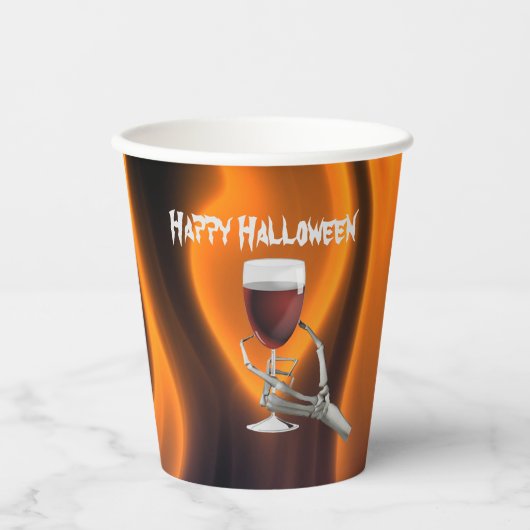 Ghoulish Halloween Cocktail Party Pappbecher (Vorderseite)