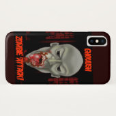 Ghoulish Zombie Attack Case-Mate iPhone Hülle (Rückseite (Horizontal))