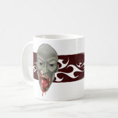 Ghoulish Zombie Attack Kaffeetasse (Vorderseite Links)