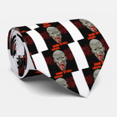 Ghoulish Zombie Attack Krawatte (Gerollt)