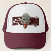 Ghoulish Zombie Attack Truckerkappe (Vorderseite)
