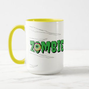 Ghoulishie Fun Funny Rippin' Zombie Halloween Tasse
