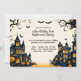 Ghoulishly Fun Halloween-Party Einladung