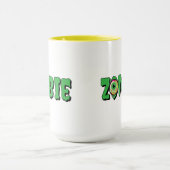 Ghoulishly Fun Zombie Halloween Tasse (Zentrum)