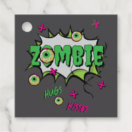 Ghoulishly Fun Zombie Hugs Beängstigend Niedlich Geschenkanhänger