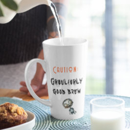 Ghoulishshys gutes Brew White Halloween Milchtasse