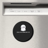 Ghouls einfach nur wollen Spaß haben Spooky Zitat Magnet (In Situ (Geschirrspüler))