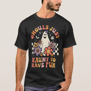 Ghouls einfach unterhalten, lustige Frauen Mädchen T-Shirt